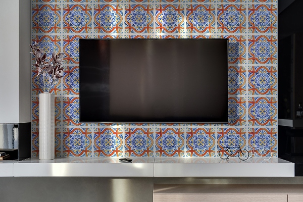 Pannello in vinile Grafica Azulejos