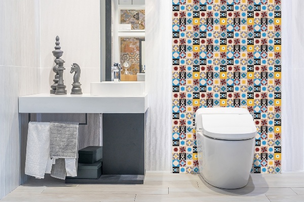 Pannello in vinile pcv Mosaico Orientale