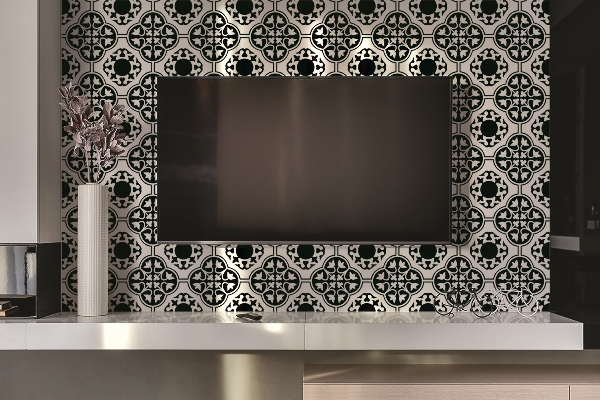 Pannello in vinile Ornamento Di Fiori