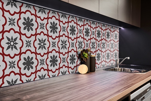 Pannello in vinile Stelle Geometriche