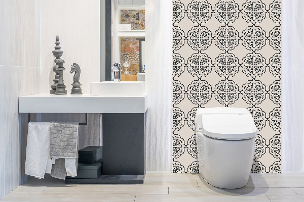 Pannello decorativo in vinile Croce Geometrica