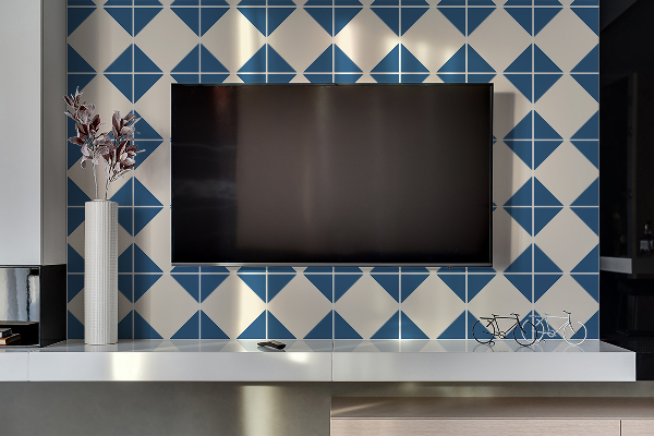 Pannello in vinile pcv Diamante Blu