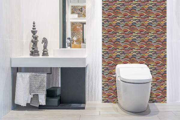 Pannello in vinile pcv Onde Patchwork