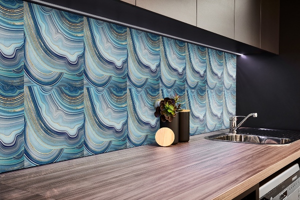 Pannello decorativo in vinile Sezione Croce Di Agata