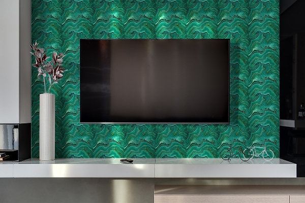 Pannello decorativo in vinile Texture Di Malachite