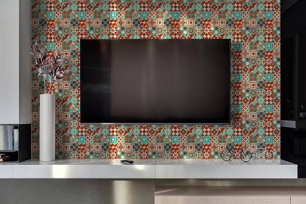 Pannello in vinile Mosaico Tradizionale