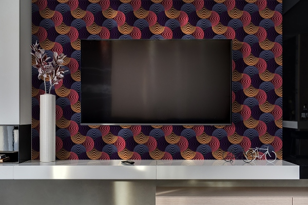 Pannello in vinile Pattern Retrò