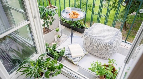 Piccolo balcone in un condominio: ispirazione e idee per l