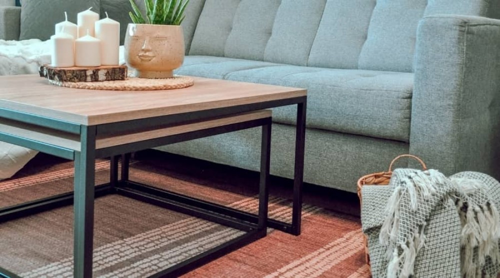 tappeto in vinile per il soggiorno