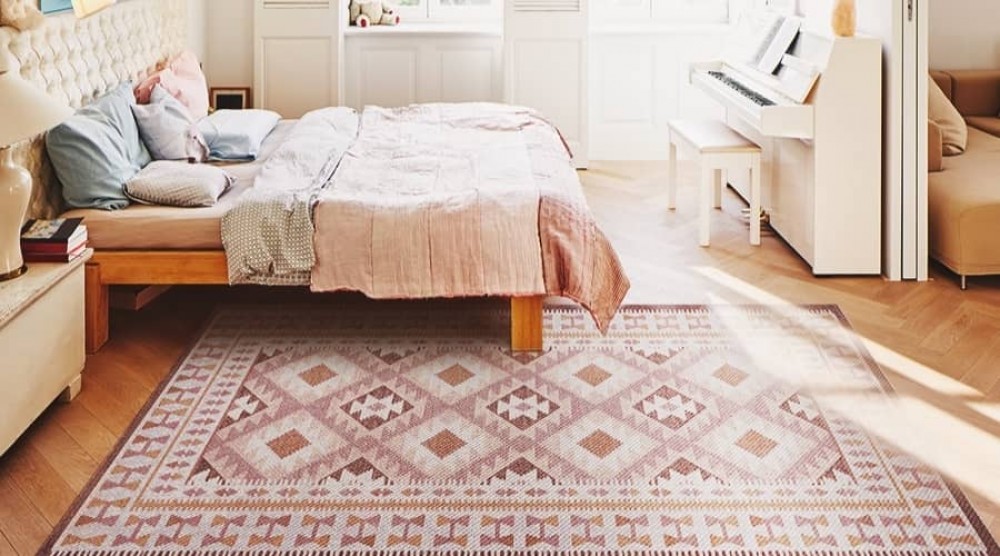 Tappeto marocchino a trifoglio