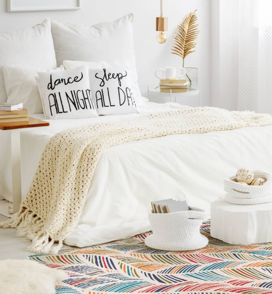 tappeto per la camera da letto